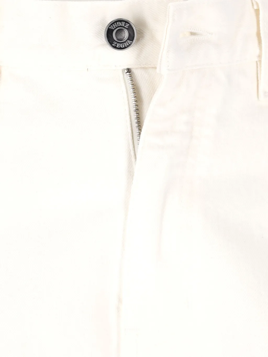 Zegna Logo Patch Straight-Leg Jeans