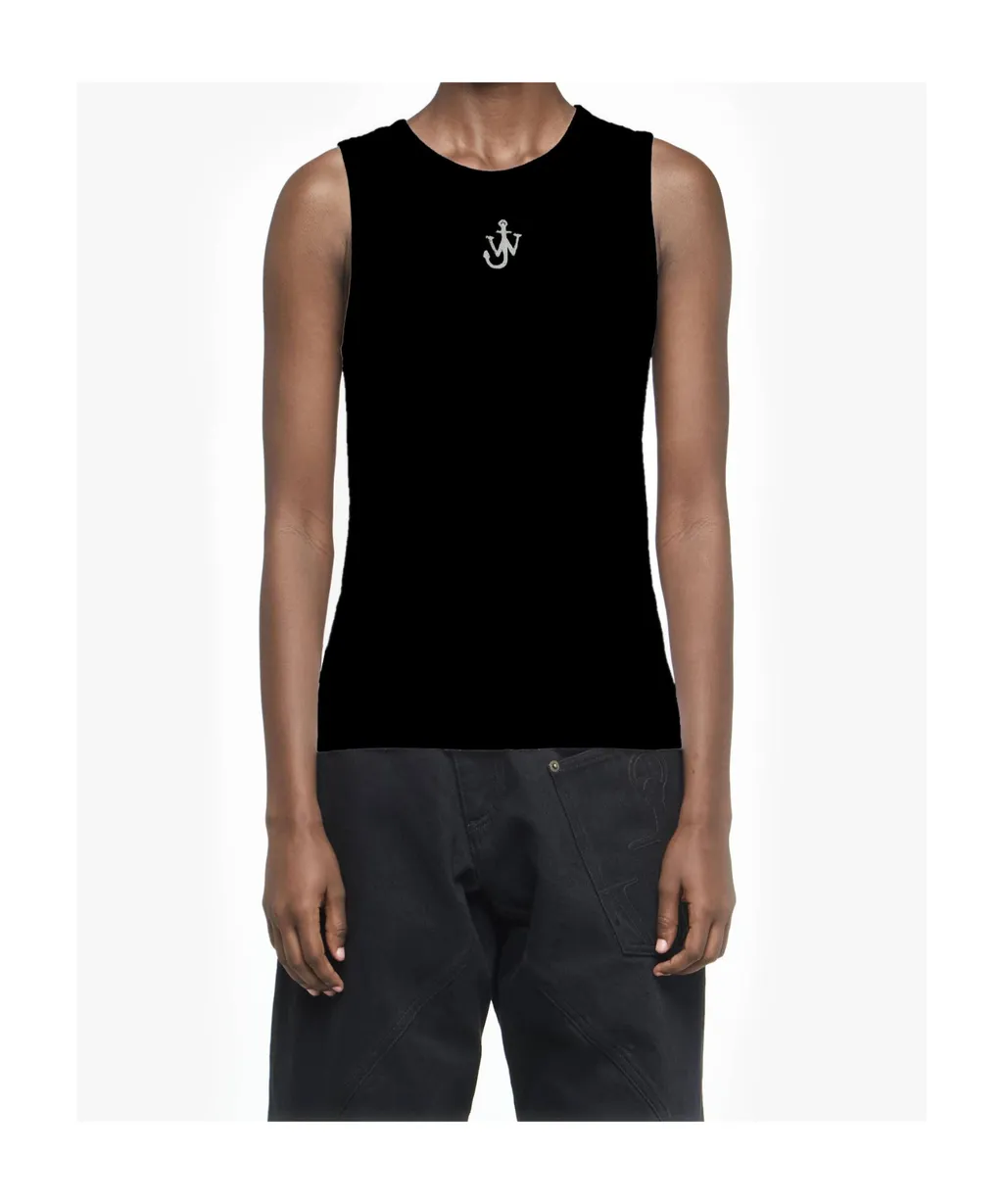 Jw Anderson Anchor Logo Tank Top