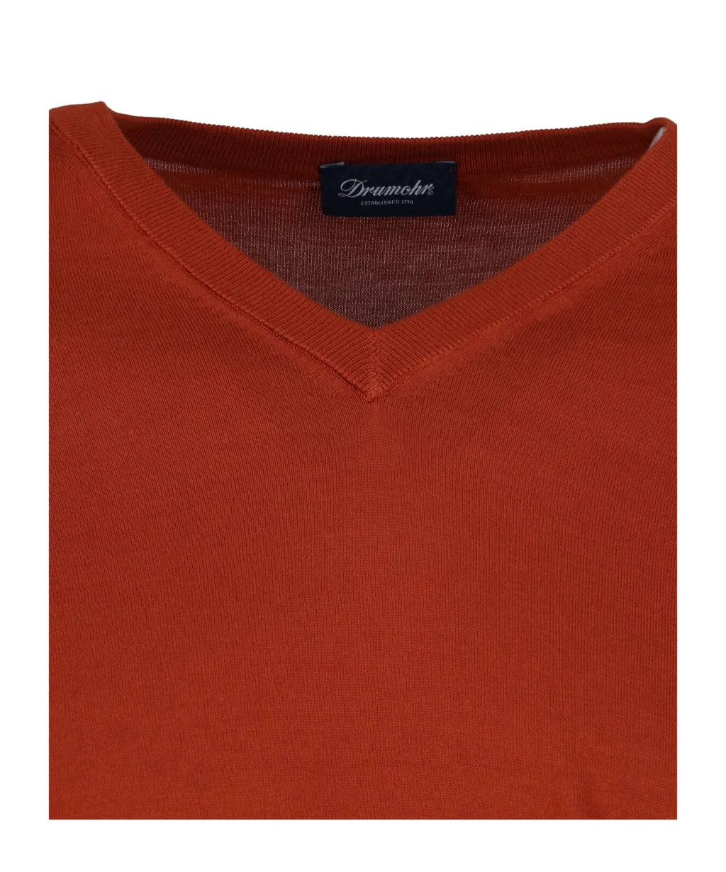 Drumohr V-Neck Knit Top