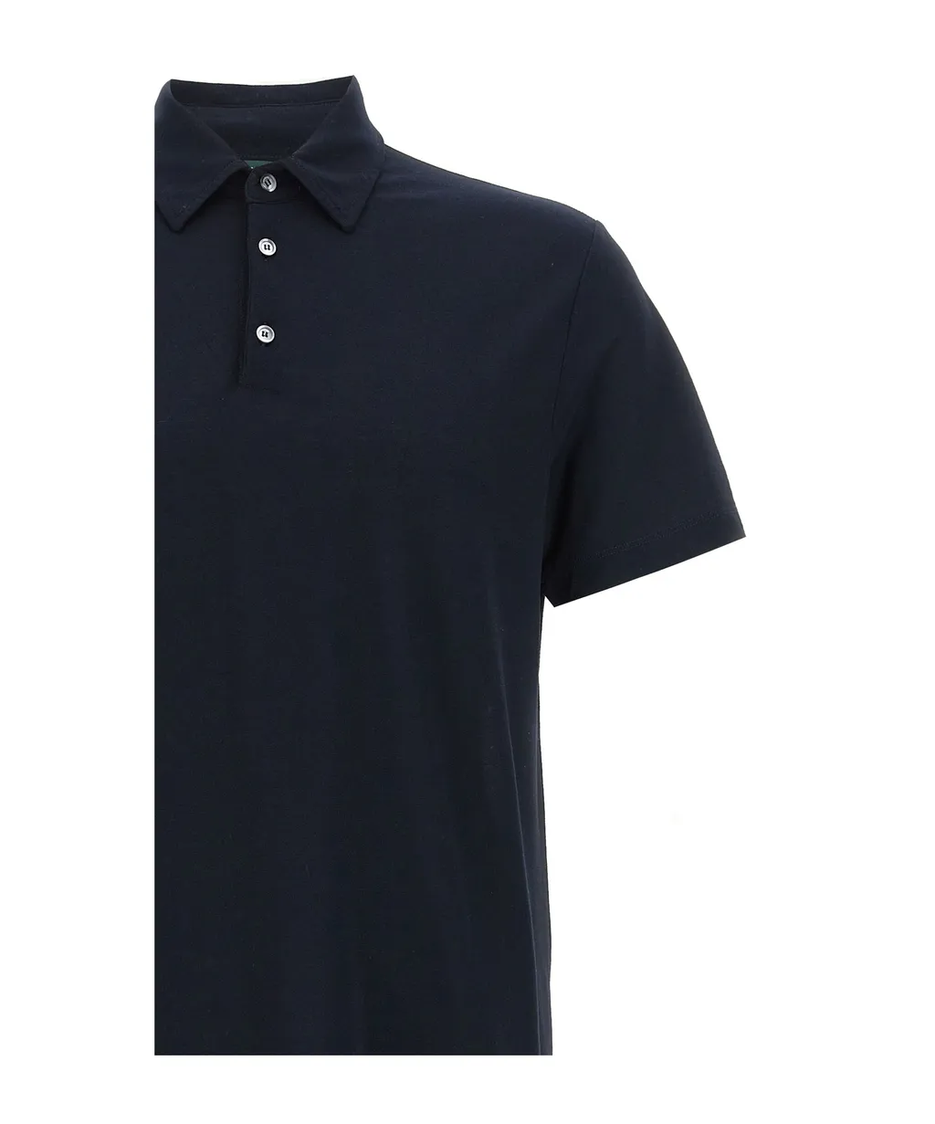 Zanone Short-Sleeved Polo Shirt
