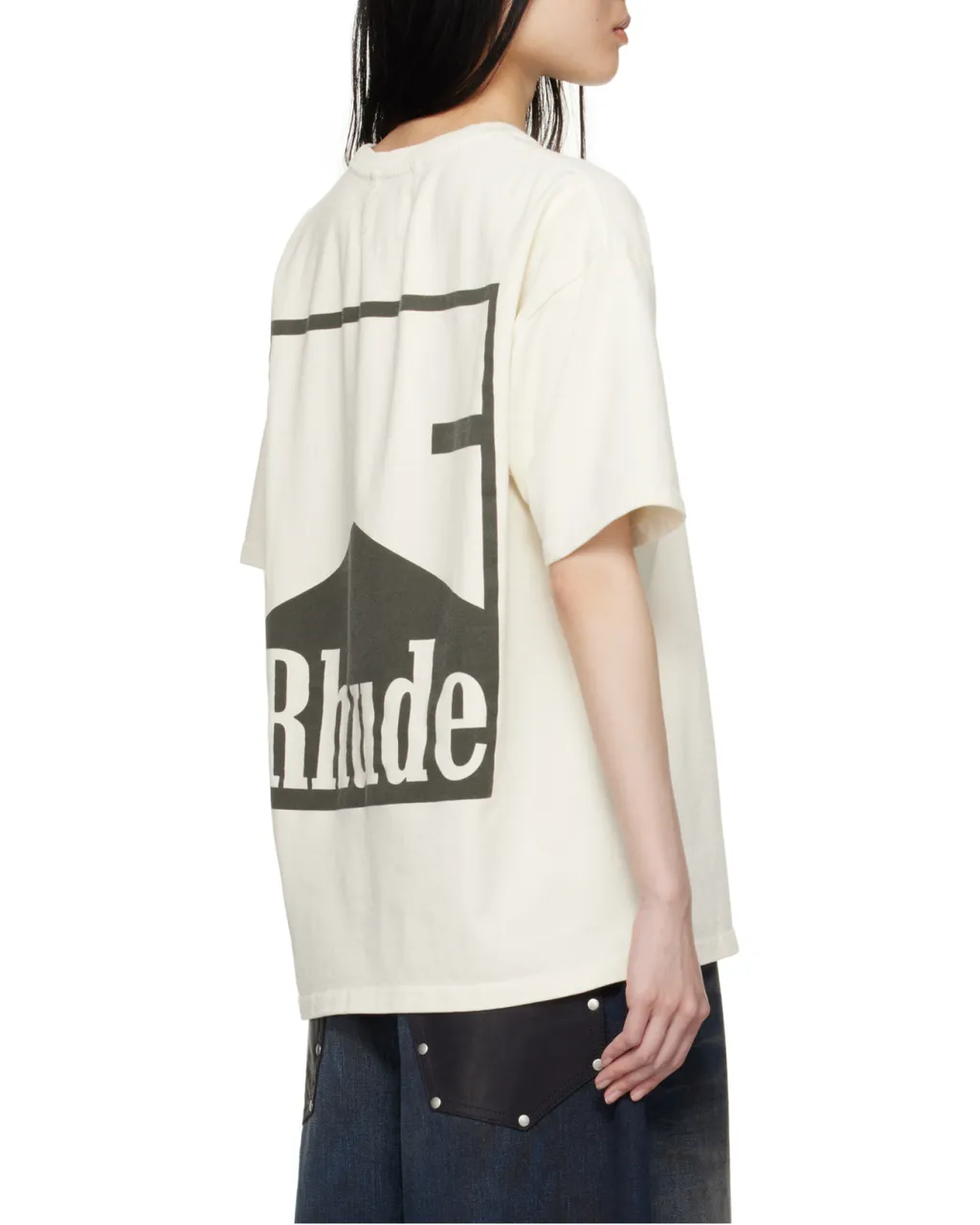 Rhude Logo Graphic T-Shirt