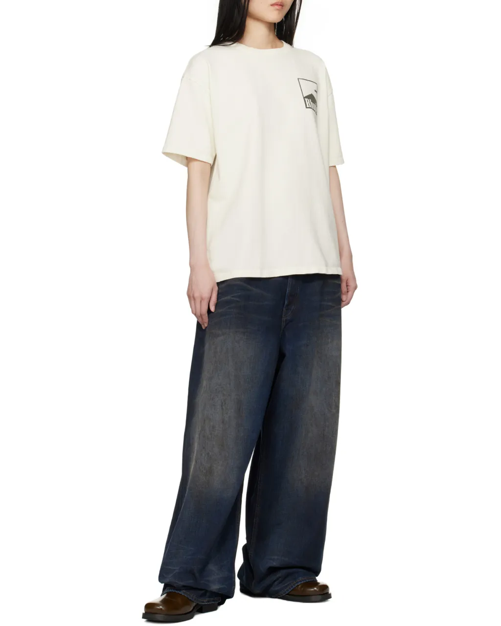 Rhude Logo Graphic T-Shirt