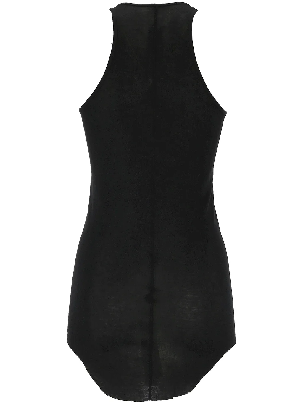 Rick Owens Fine-Ribbed Sleeveless Tank Top