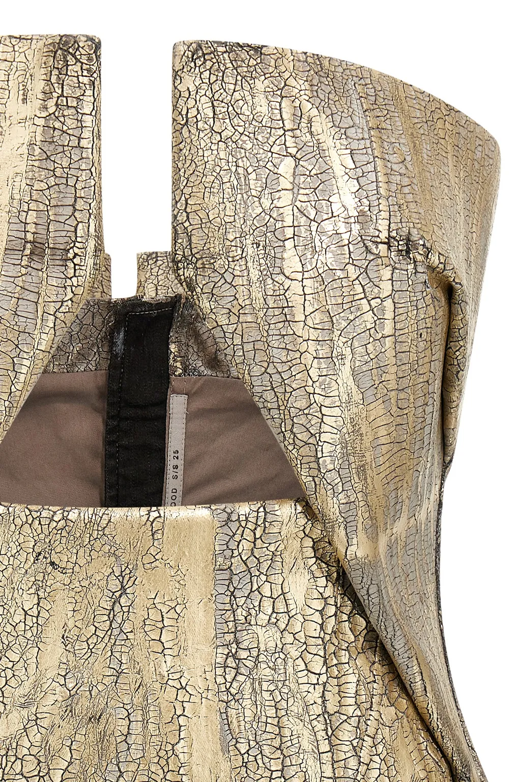 Rick Owens Prong-Detail Strapless Top