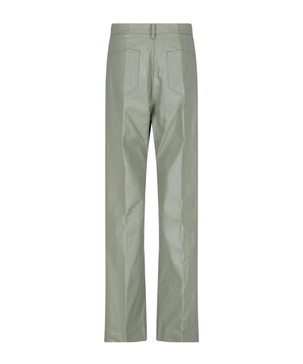 Rick Owens Low-Rise Wide-Leg Trousers