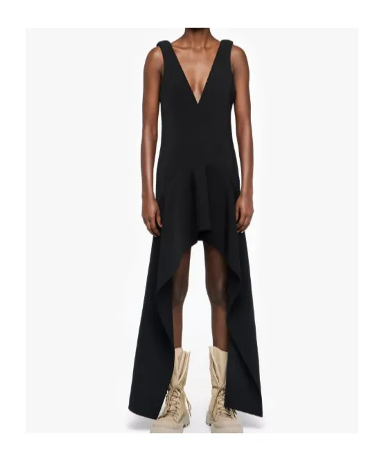Jw Anderson V-Neck Draped Mini Dress