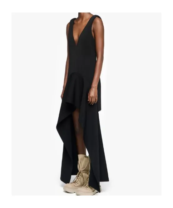 Jw Anderson V-Neck Draped Mini Dress