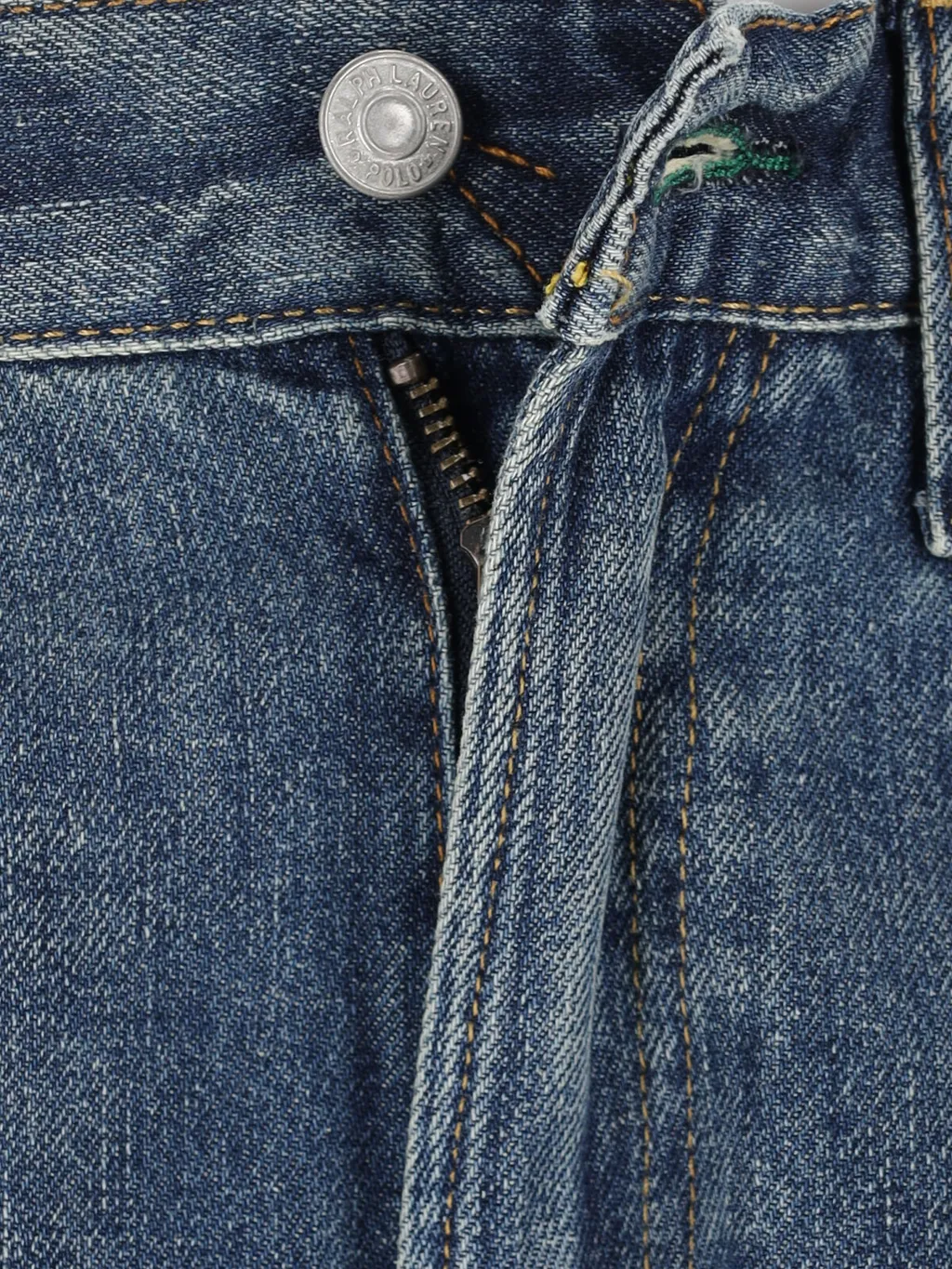 Polo Ralph Lauren Paint Splatter Detailed Denim Shorts