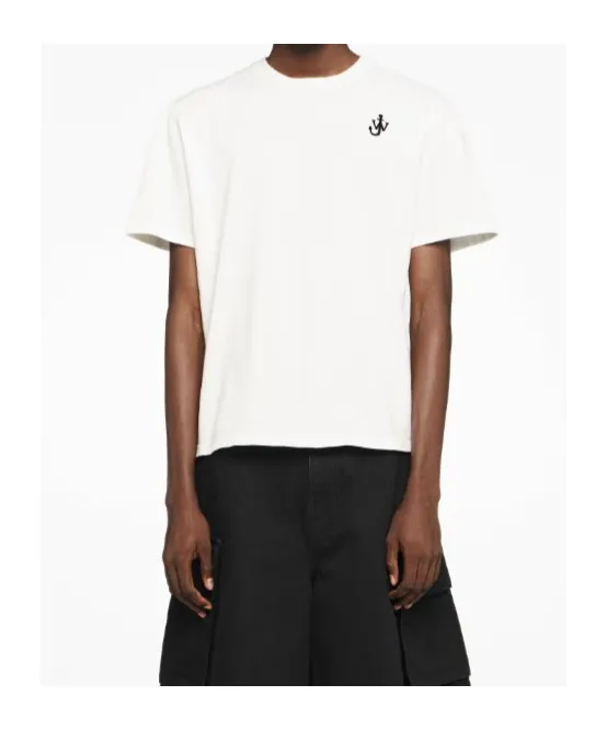 Jw Anderson Anchor Embroidered T-Shirt