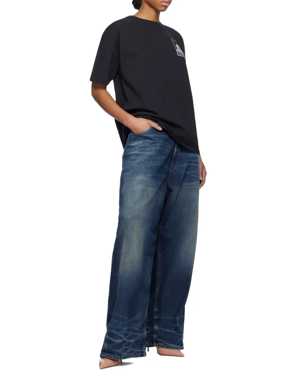 Rhude Logo Graphic T-Shirt
