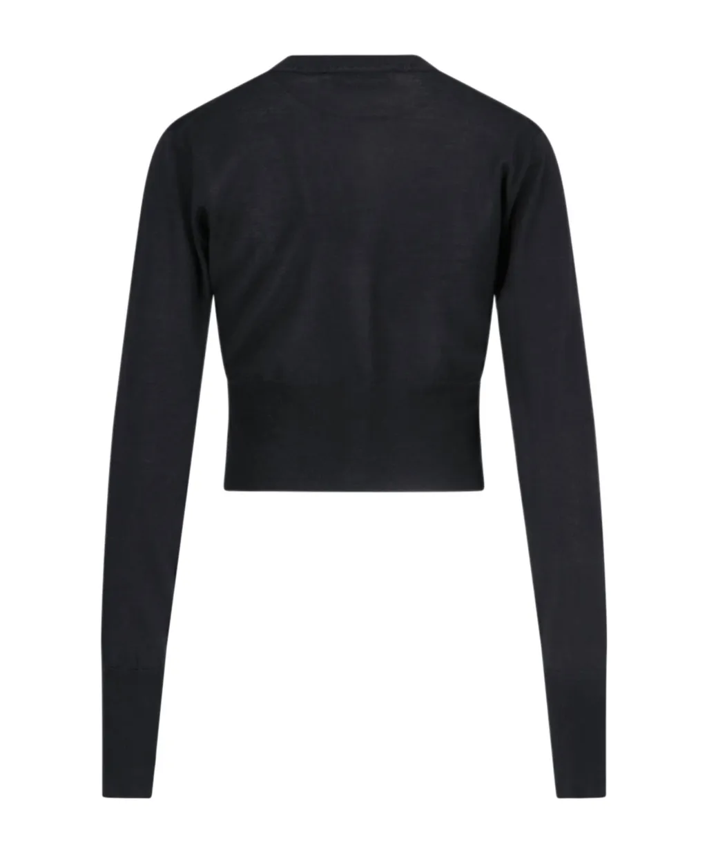 Vivienne Westwood Bea Knit Cropped Cardigan