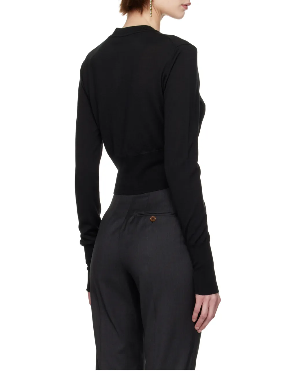 Vivienne Westwood Bea Knit Cropped Cardigan