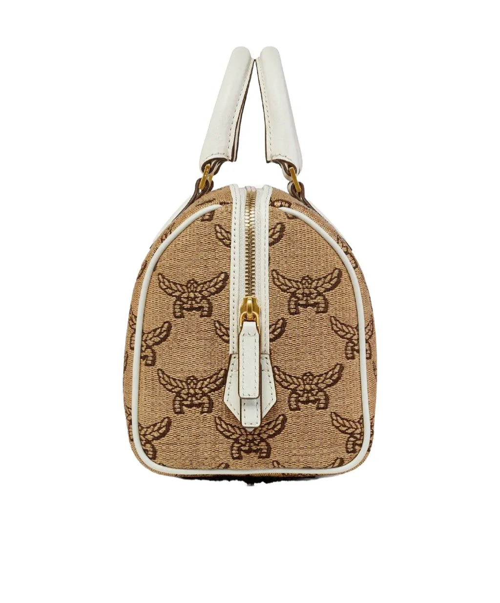 Mcm Ella Zipped Boston Bag