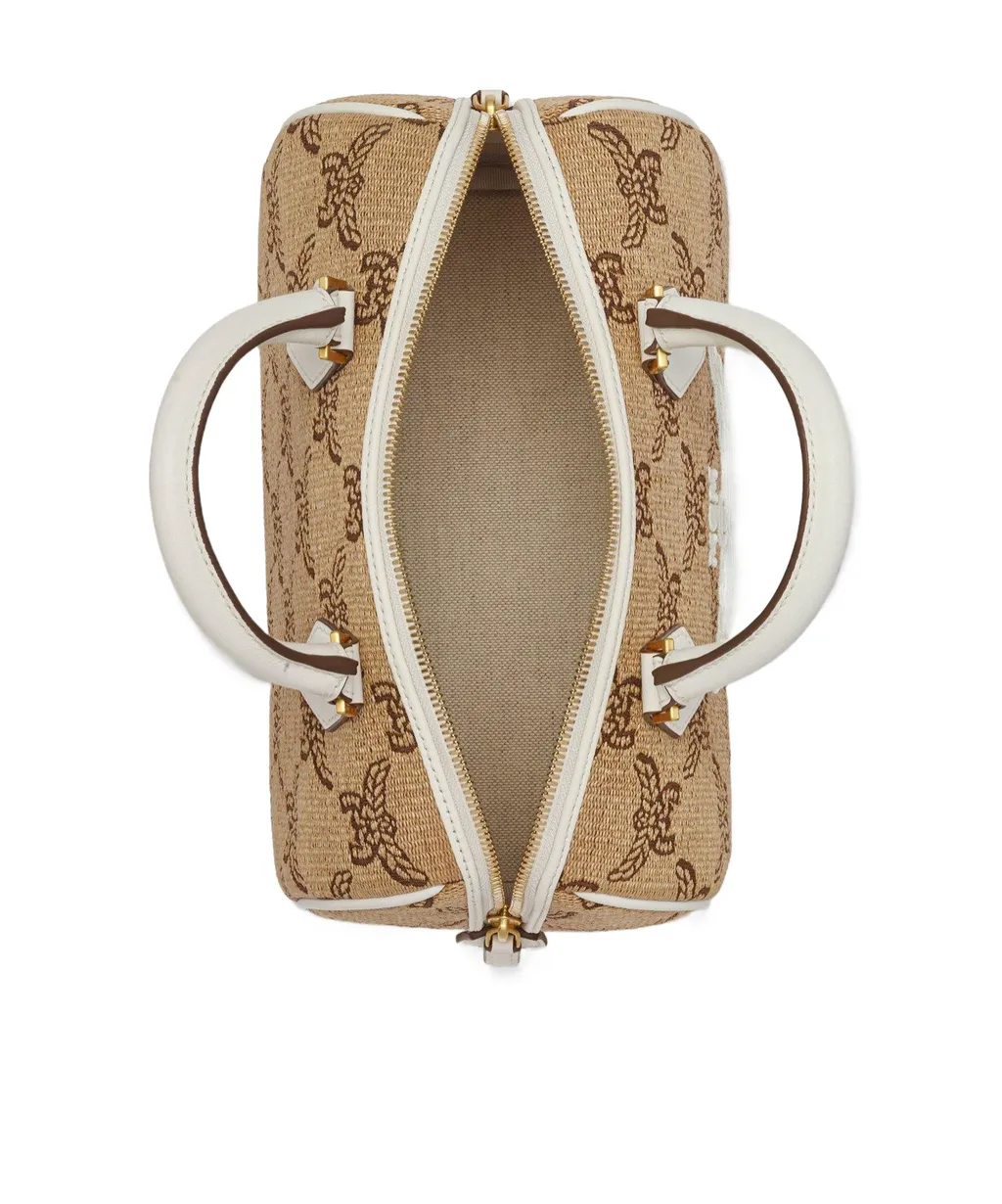 Mcm Ella Zipped Boston Bag