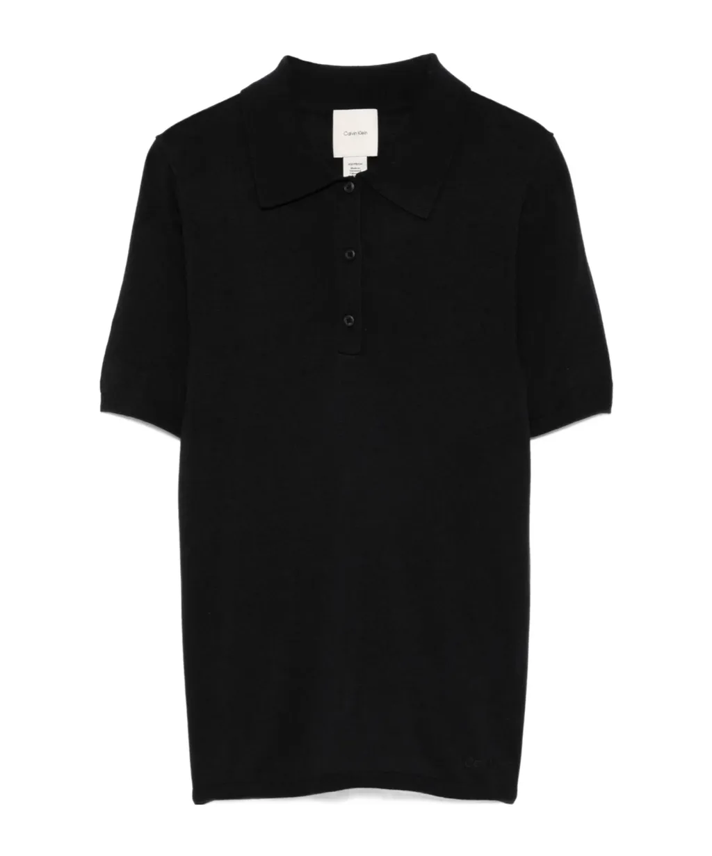 Calvin Klein Buttoned Polo Shirt