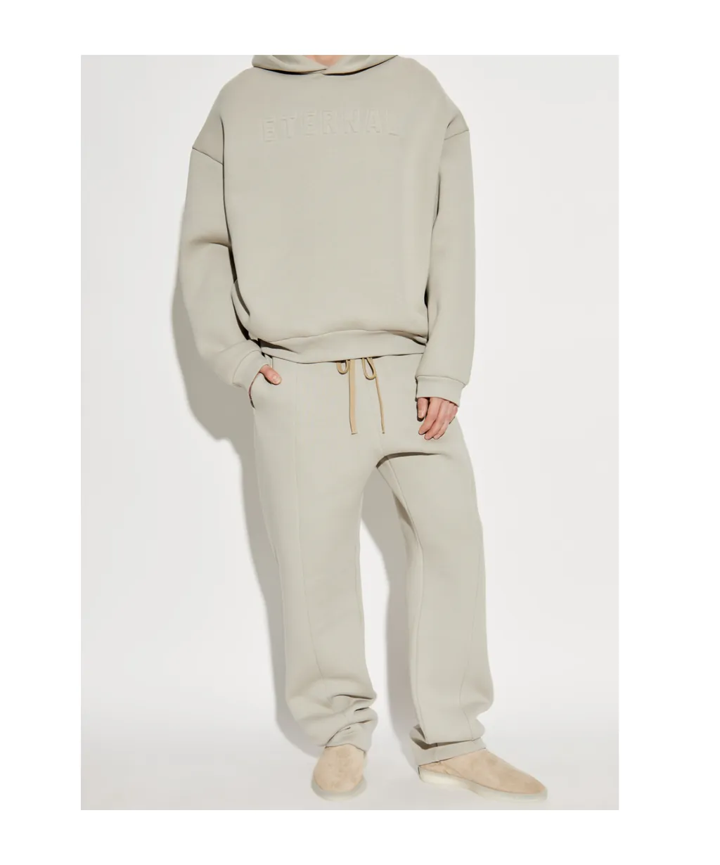 Fear Of God Logo Embossed Hoodie