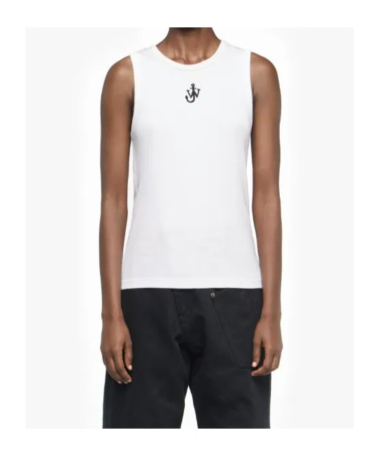 Jw Anderson Anchor Logo Tank Top