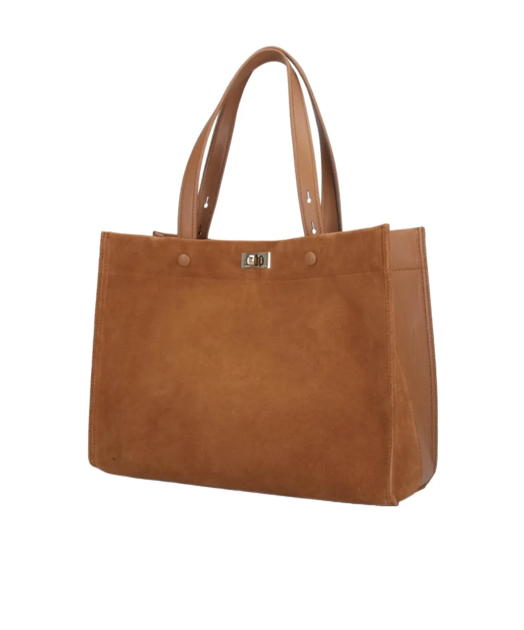 Anya Hindmarch Panelled Top Handle Bag