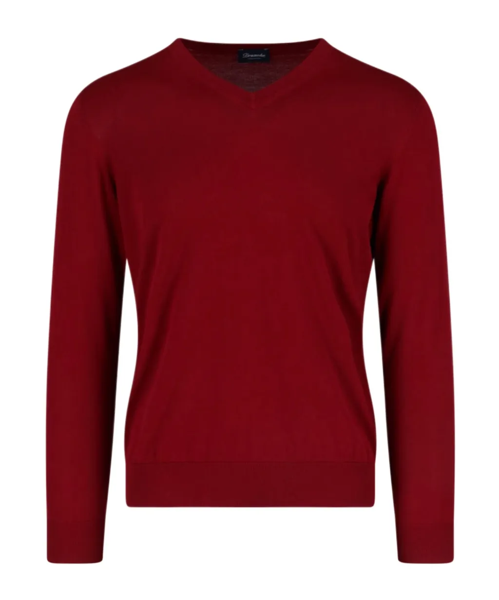 Drumohr V-Neck Knit Pullover