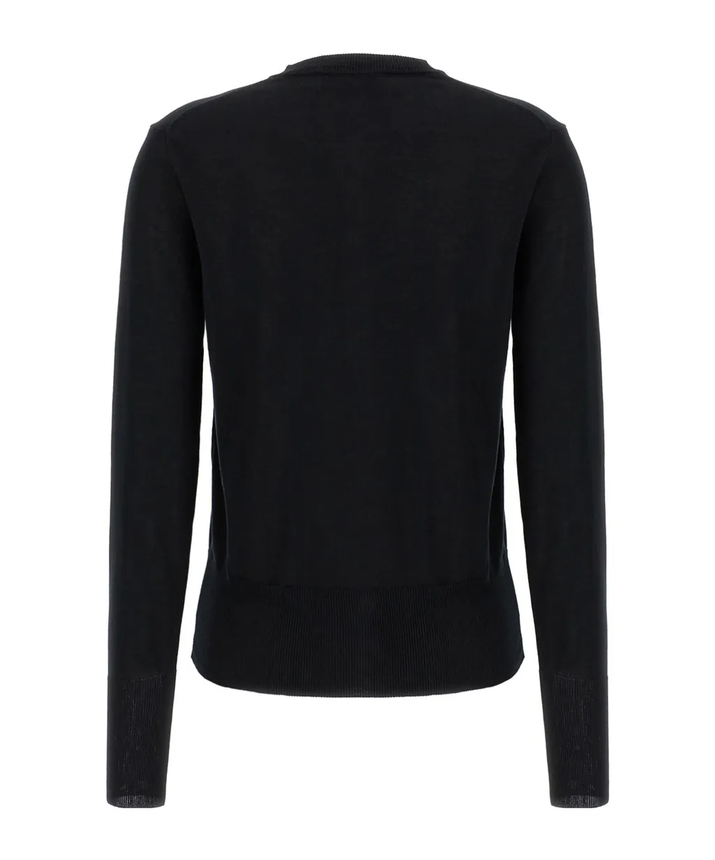 Vivienne Westwood Logo Embroidered Buttoned Cardigan