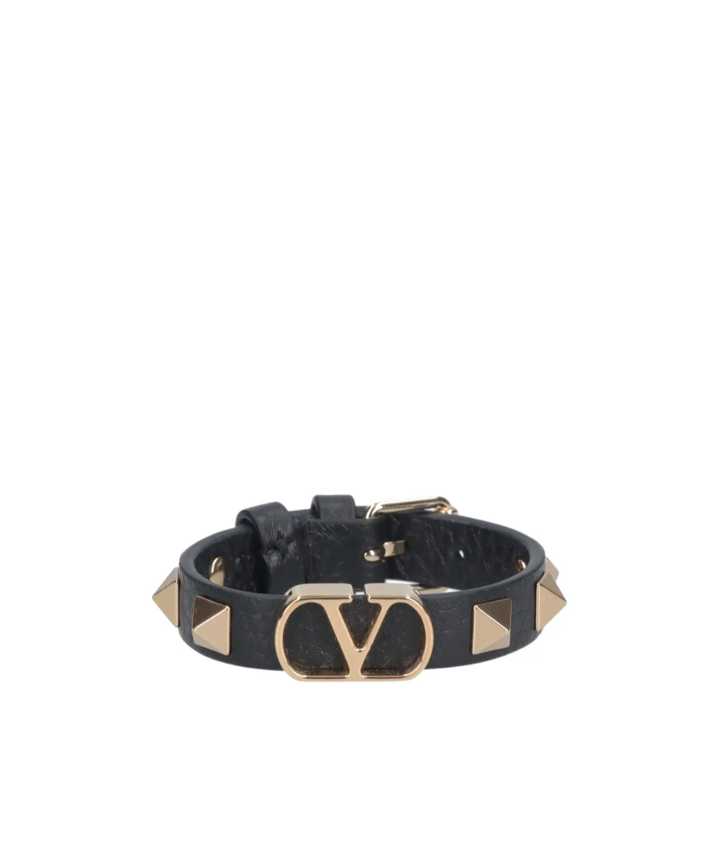 Valentino Garavani Rockstud Buckled Bracelet
