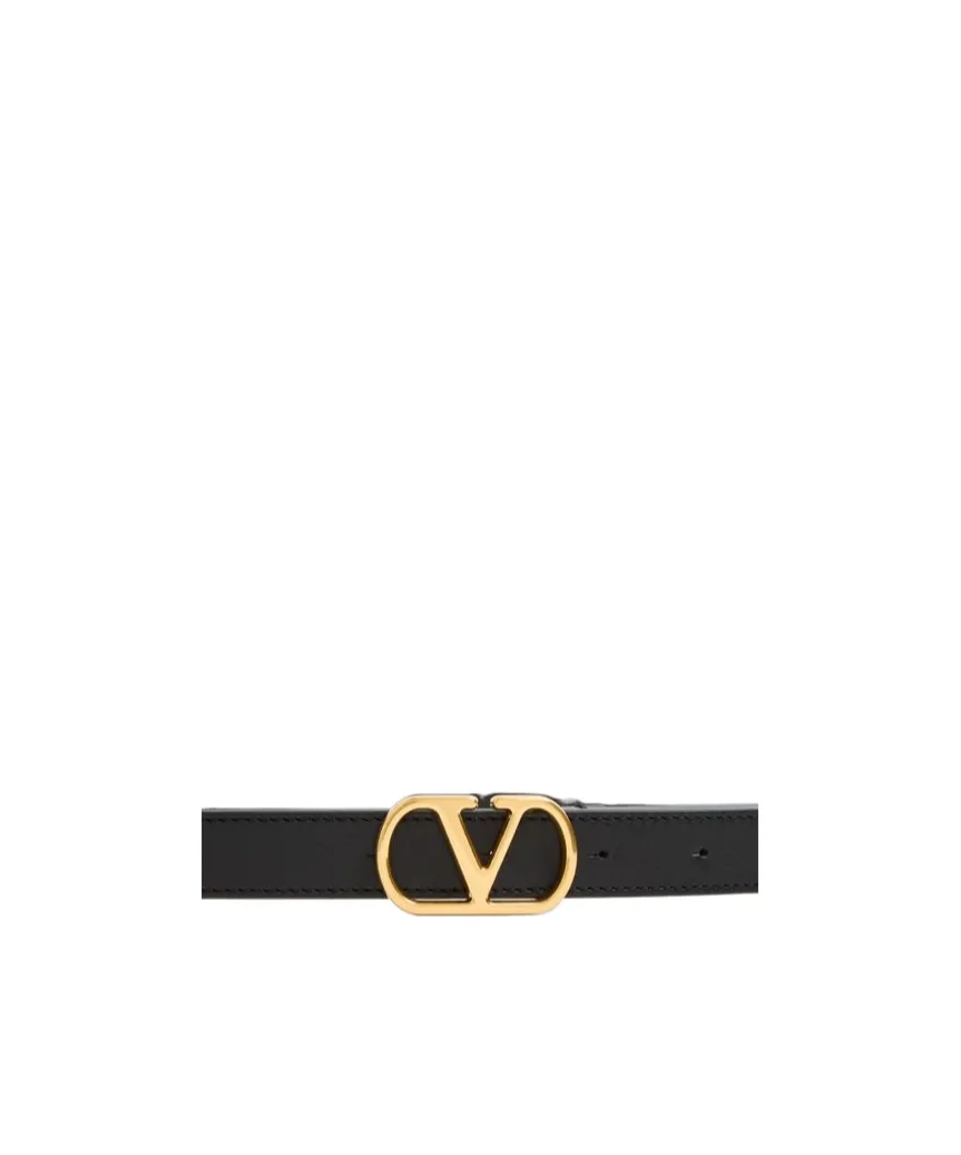 Valentino Garavani Vlogo Plaque Signature Belt