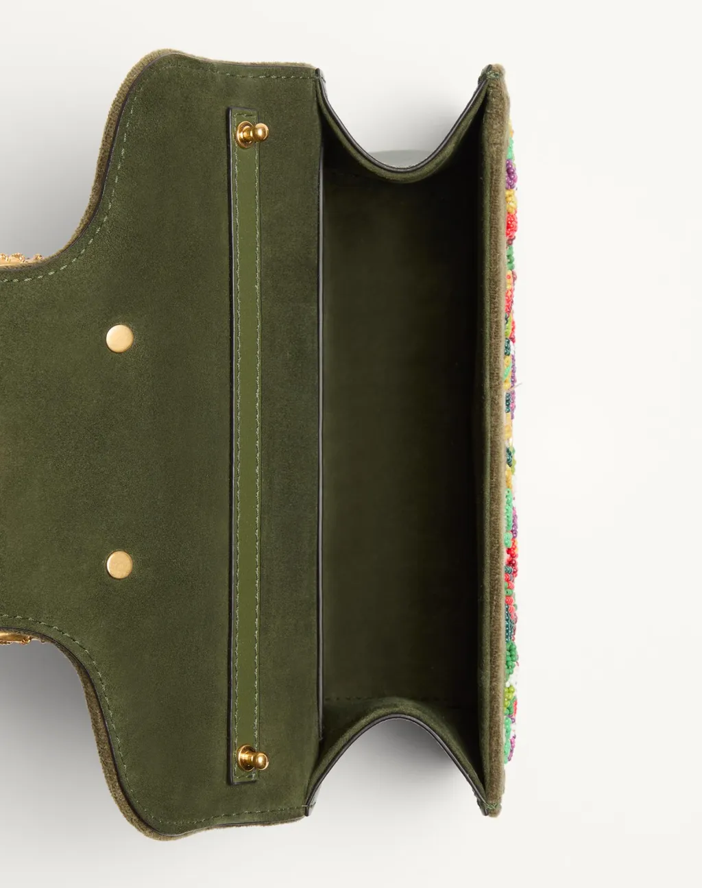 Valentino Locò Floral Motif Small Shoulder Bag