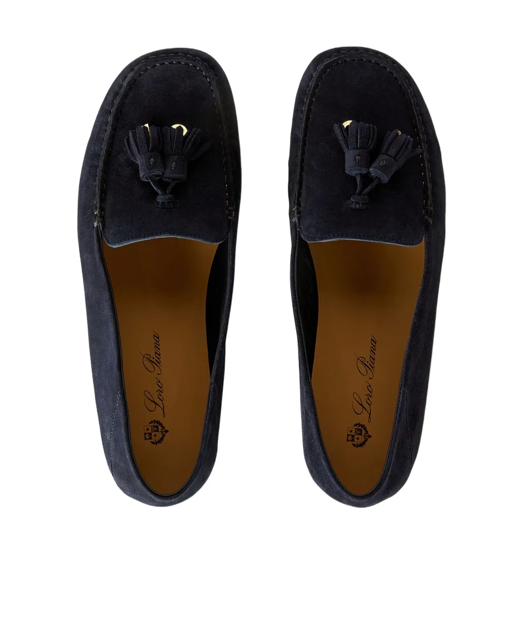 Loro Piana Tassel Detailed Slip-On Loafers