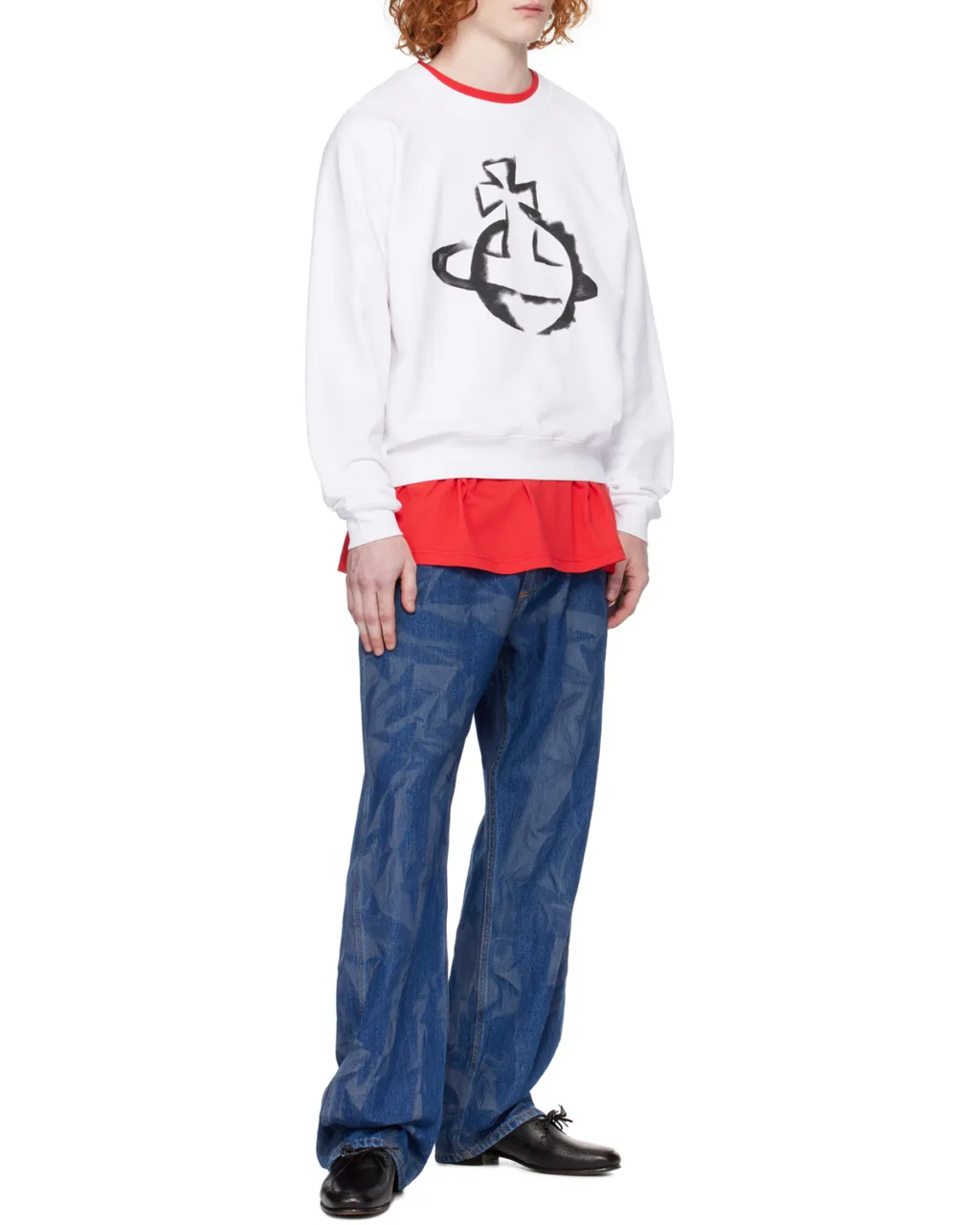 Vivienne Westwood Orb Printed Crewneck Sweatshirt