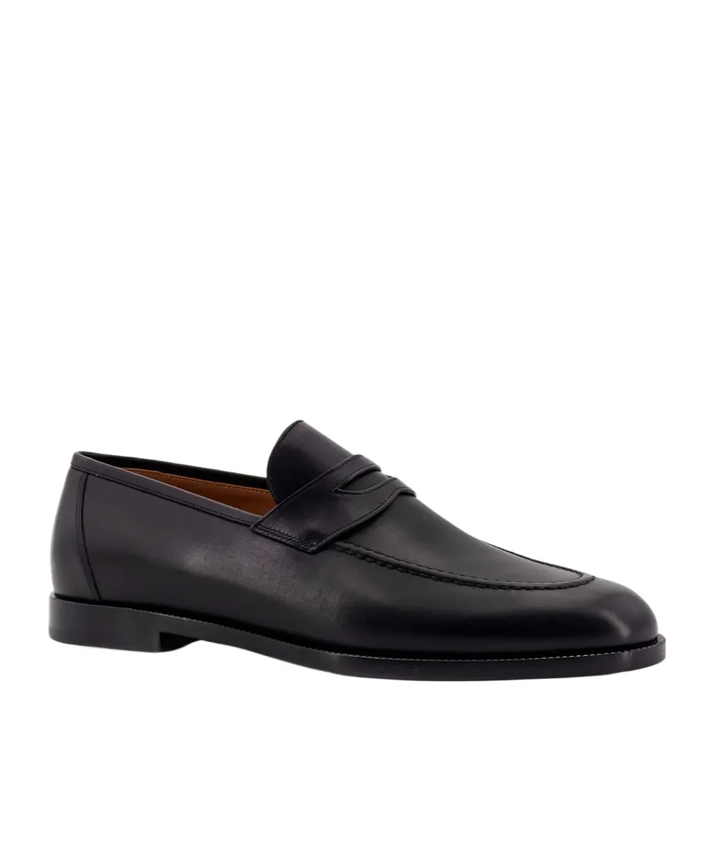 Loro Piana Round Toe Loafers