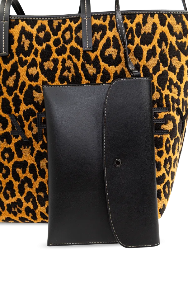 Stella Mccartney Animal Printed Shopper Bag