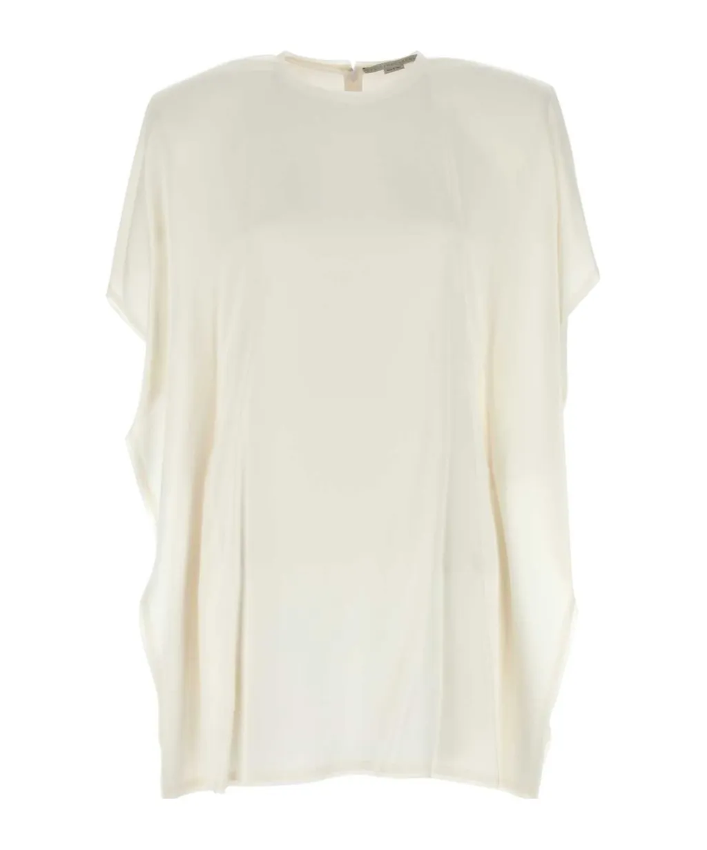 Stella Mccartney Draped Mini Jersey Dress
