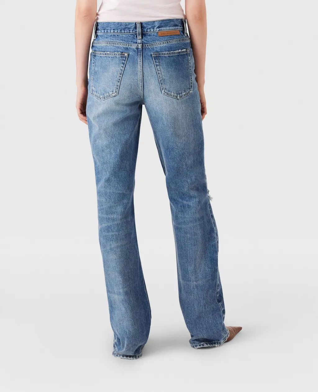 Stella Mccartney Falabella Knees Bootcut Jeans