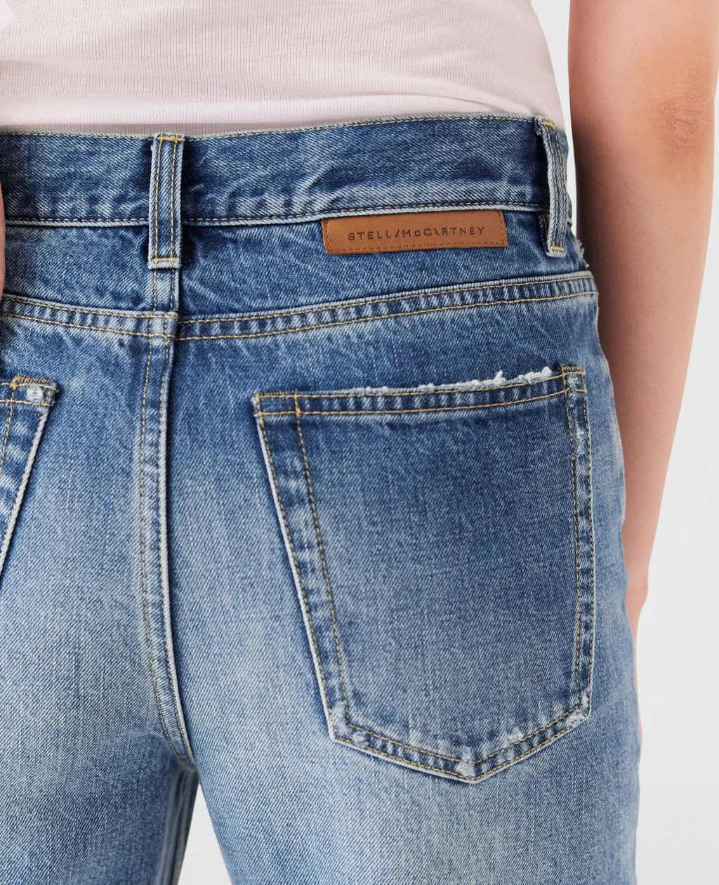 Stella Mccartney Falabella Knees Bootcut Jeans