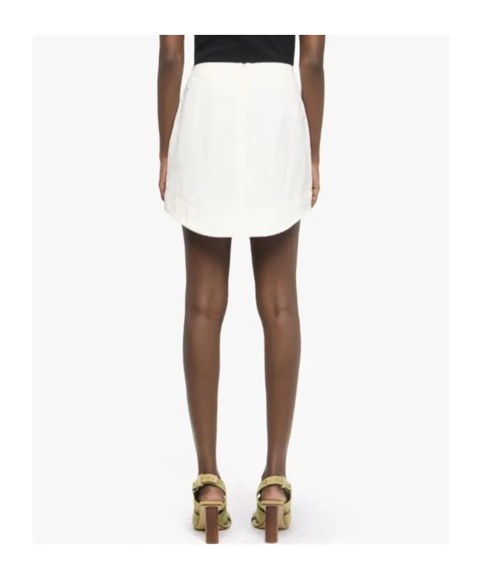 Jw Anderson Curved Hem Mini Skirt