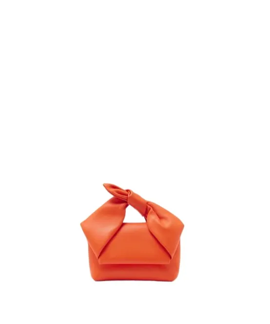 Jw Anderson Small Bow Twister Top Handle Bag