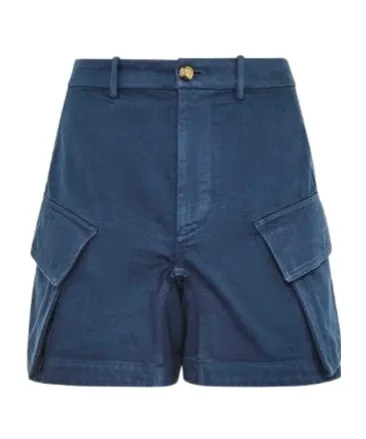 Jw Anderson High-Waisted Cargo Twill Shorts