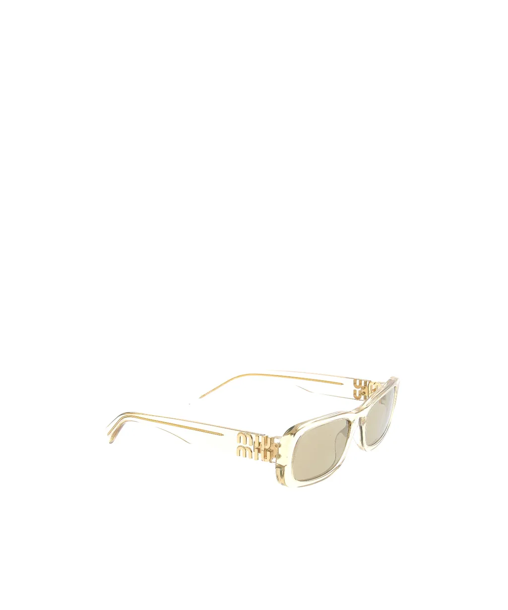 Miu Miu Eyewear Rectangle-Frame Sunglasses