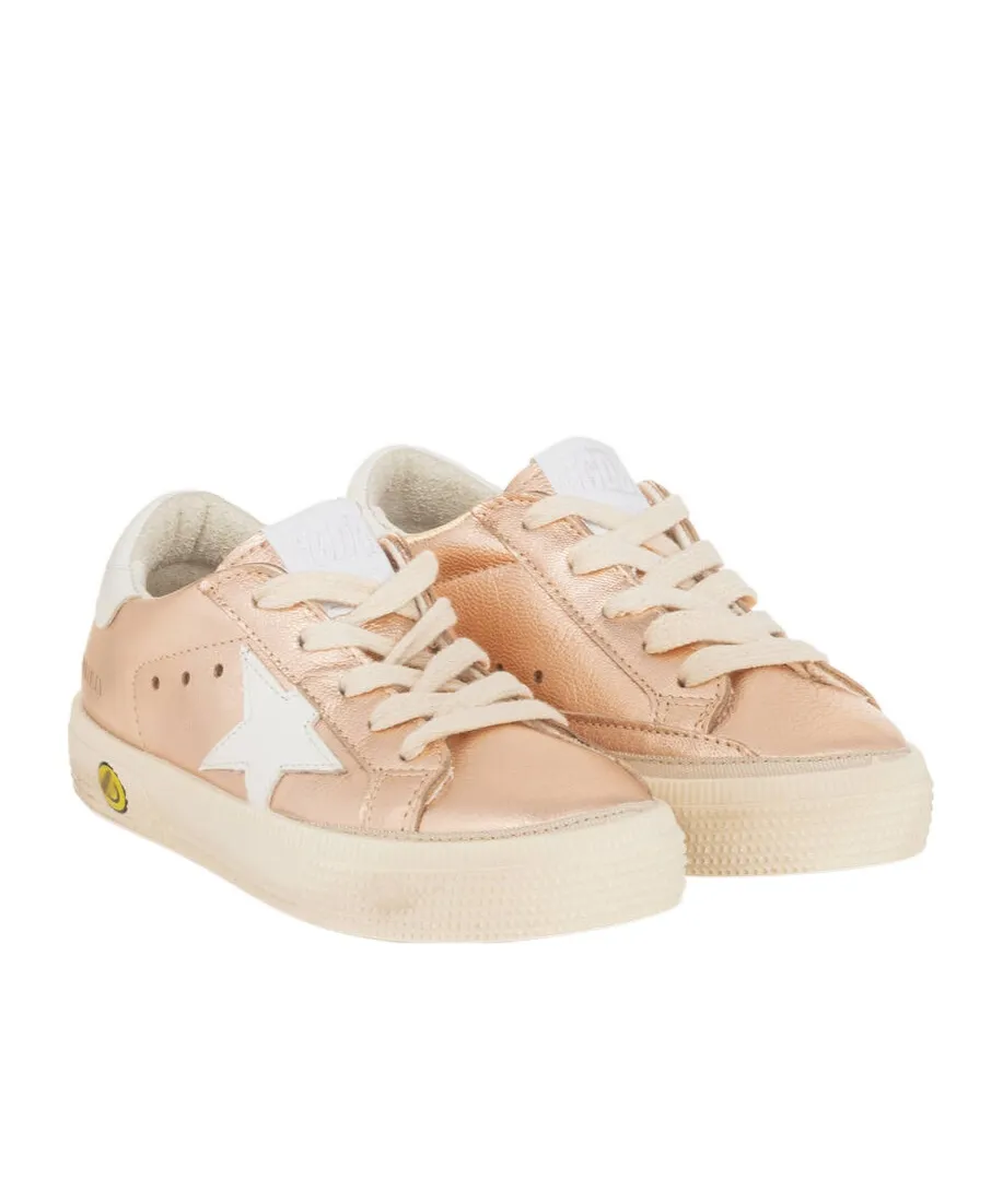 Golden Goose Kids May Lace-Up Sneakers