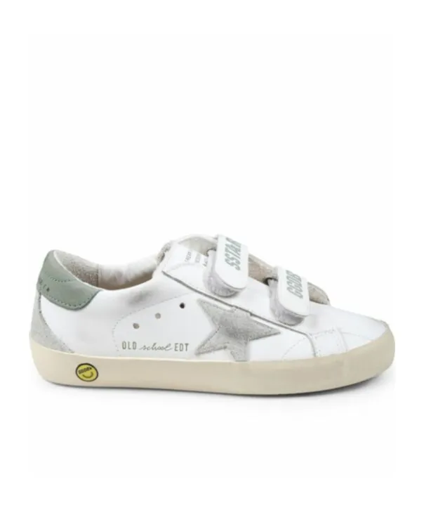 Golden Goose Kids Old School Touch Strap Sneakers