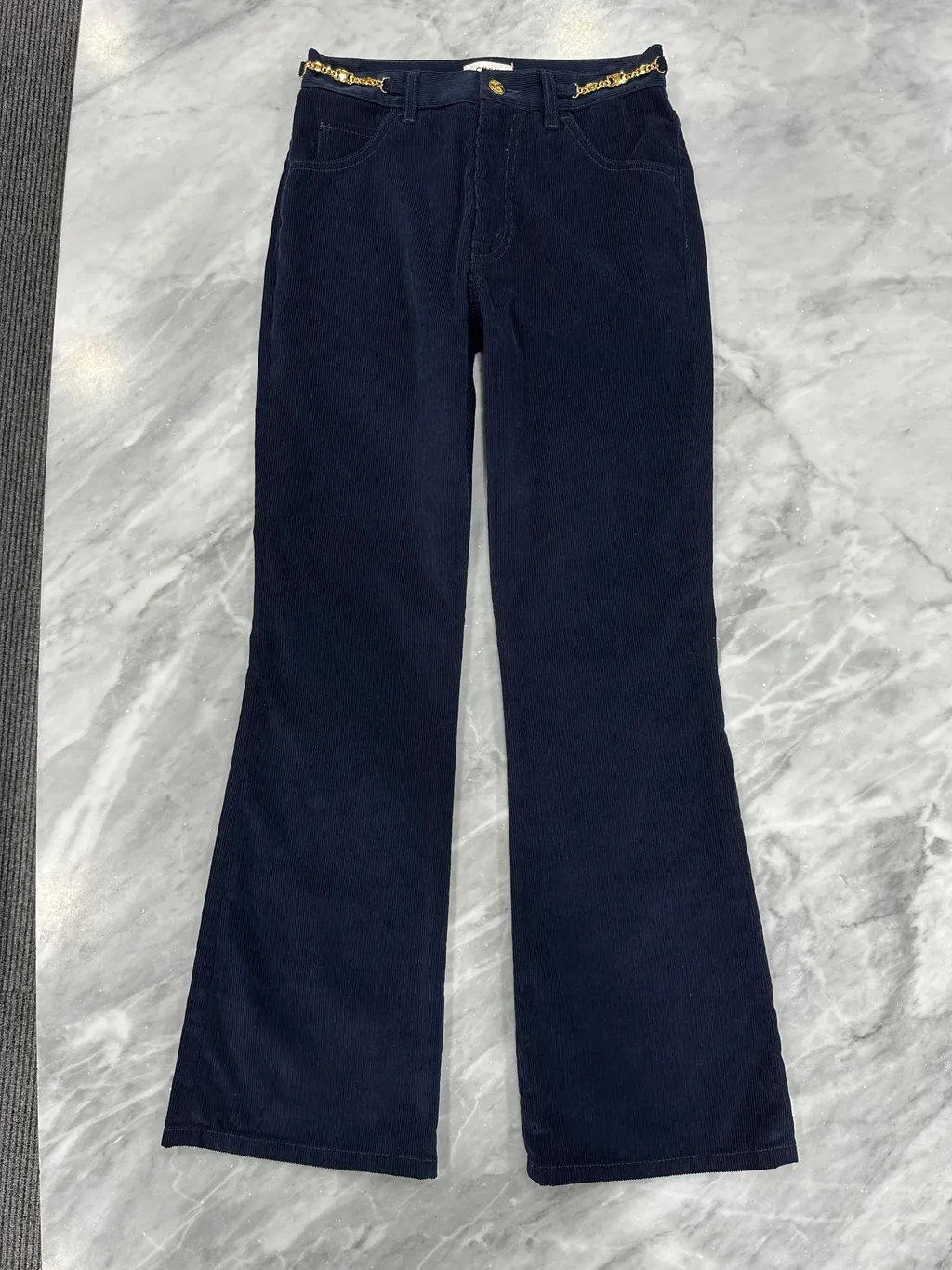 Casual Pants With Belt Loops