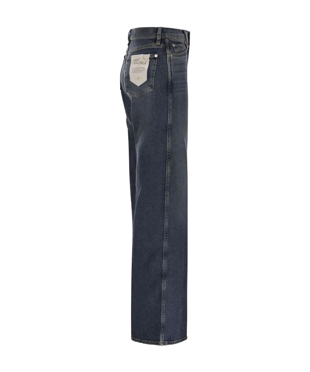 7 For All Mankind Lotta Wide-Leg Jeans