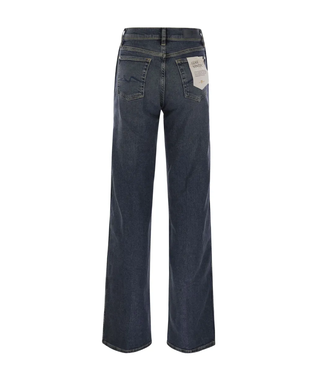 7 For All Mankind Lotta Wide-Leg Jeans