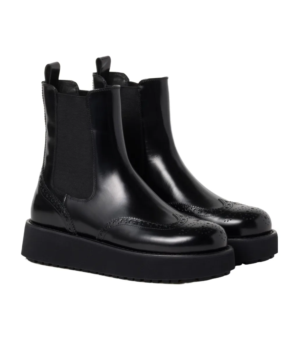 Round-Head Short Boots