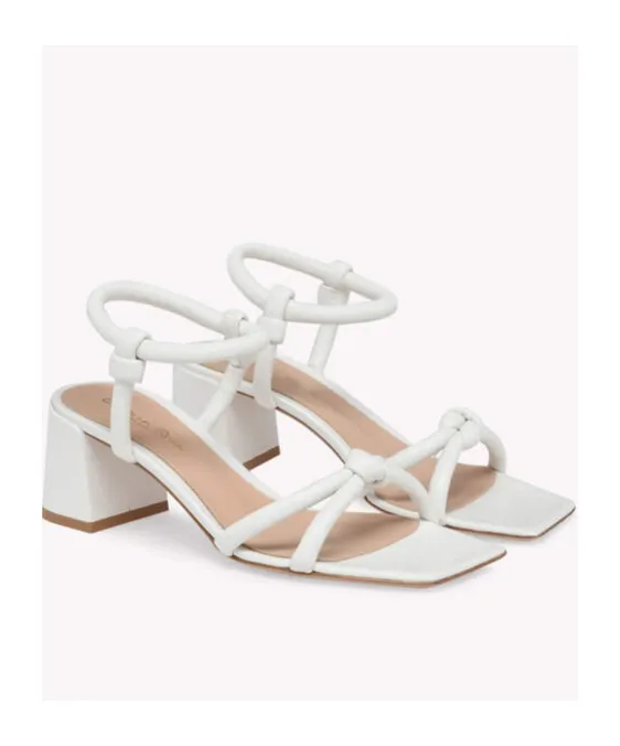 Gianvito Rossi Juno Knot-Detailed Sandals