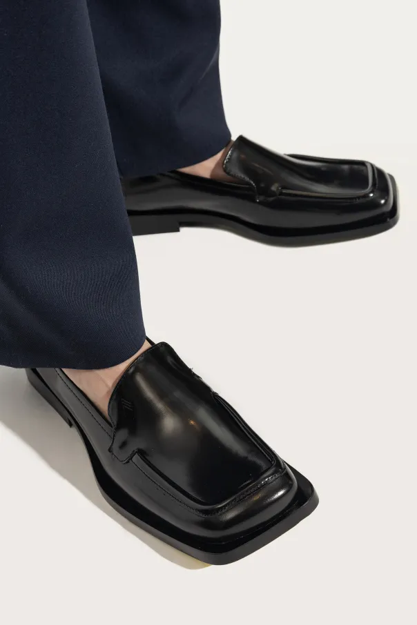 The Attico Square-Toe Loafers