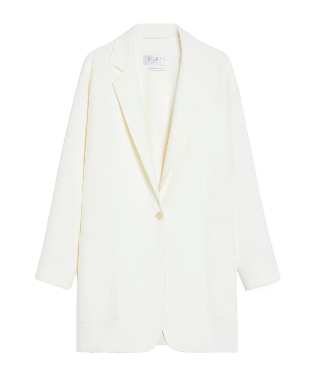 Max Mara Orlaya Button Detailed Long-Sleeved Jacket