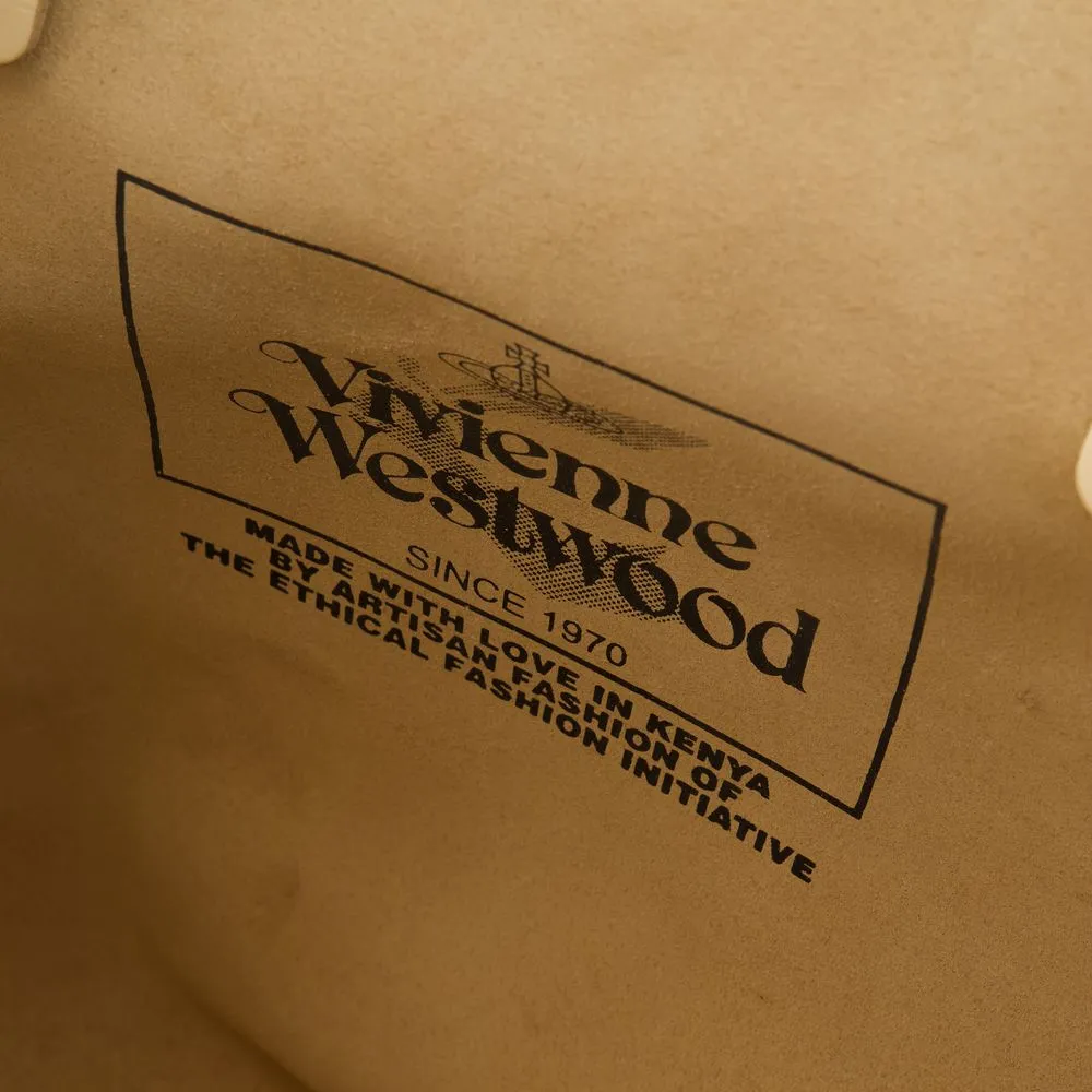 Vivienne Westwood Studio Logo Printed Shopper Bag