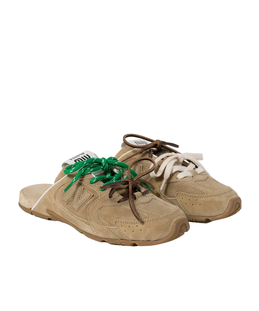 Miu Miu X New Balance 530 Sl Lace-Up Mules