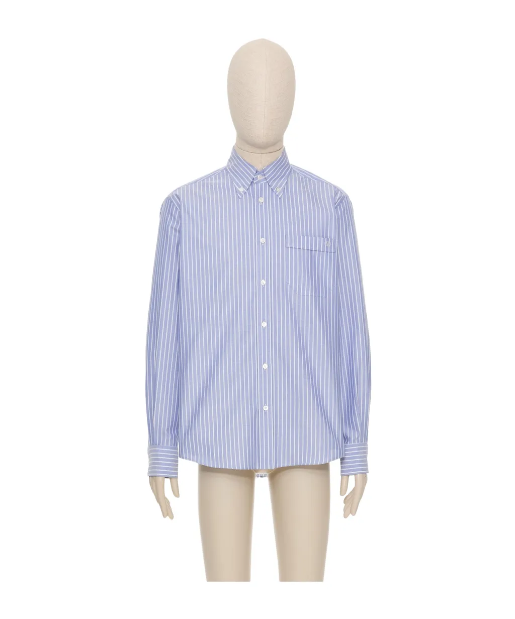 Valentino Pinstriped Long-Sleeved Shirt